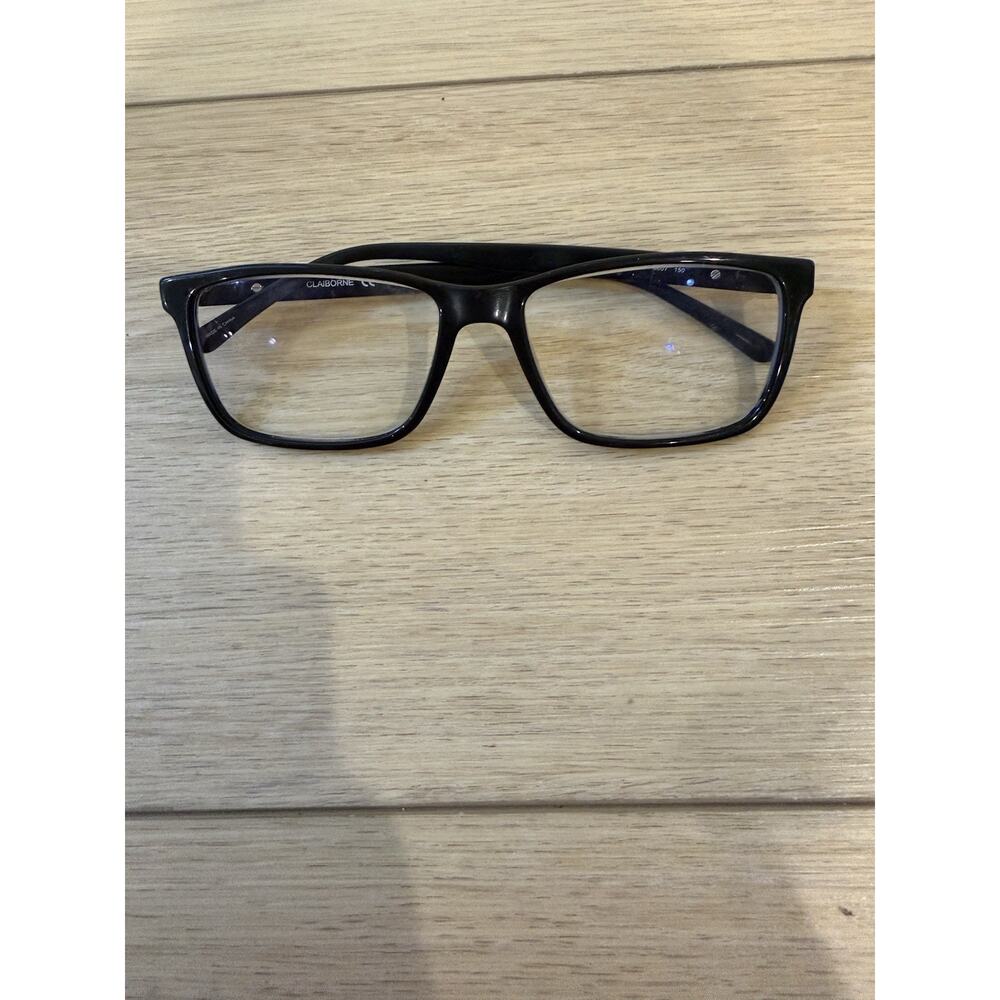 CLAIBORNE CB312XL 0807 BLACK AUTHENTIC FRAMES EYEGLASSES